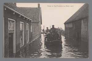 Ramp te Oud-Vossemeer op 13 maart 1906 door Gebroeders van Straaten
