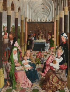 De Heilige Familie door Geertgen Tot sint Jans