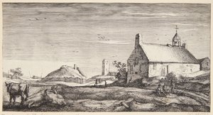De nieuwe kerk bij Muiderberg