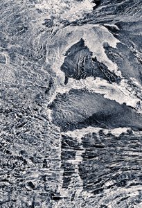 Abstracte waterstroom door Gemma Bardot