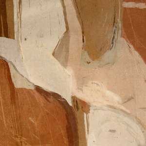 Aardse abstracte vormen door Gemma Bardot