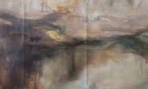 Mistig abstract landschap door Gemma Bardot