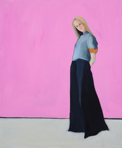 Jane, 2016 (olieverf op doek) door Genevieve French