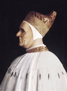 Doge Giovanni Mocenigo door Gentile Bellini