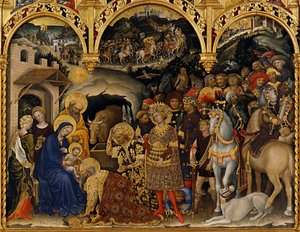 De Aanbidding der Wijzen, 1423
