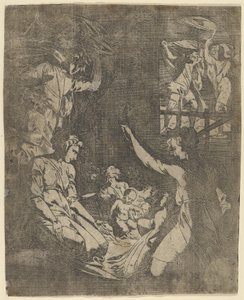 De geboorte van Christus door Geoffroy Dumoûtier