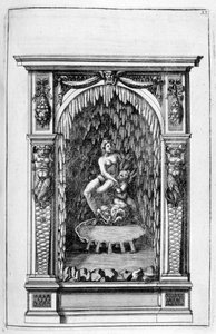 Fontein, grotontwerp door Georg Andreas Bockler