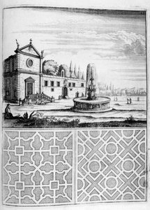 Huis-, fontein- en tuindesign, 1664
