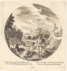 Mercurius Doodt Argus door Georg Andreas Wolfgang the Elder