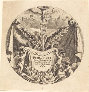 Titelpagina door Georg Andreas Wolfgang the Elder