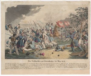 De Slag bij Ostroleka op 26 mei 1831