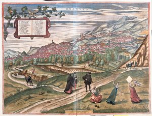 Granada, Spanje - in 