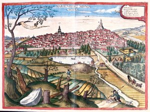 Marienberg, Duitsland - in 