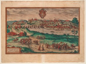Grodno Uit: Civitates orbis terrarium, 1577