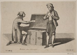 Mads en Jesper in "Liefde zonder kousen" door Georg Christian Schule