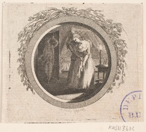 Titelvignet voor S. Richardson: "Het verhaal van Miss Clarissa Harlowe", deel vier door Georg Christian Schule