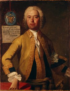 Portret van Generaal Graaf George Lesley 1720-1772, 1749