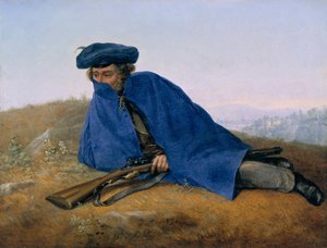Duits: Auf Vorposten Op Buitenpost door Georg Friedrich Kersting