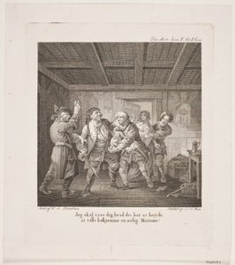 Illustratie voor Holbergs Komedies
