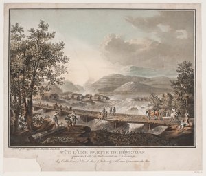 Uitzicht op een deel van Hønefoss