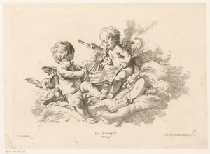 Muziek door Georg Leopold Hertel