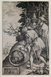 Attilus Regulus door Georg Pencz