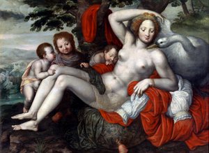Leda en de zwaan