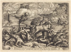 De Triomf van de Dood door Georg Pencz