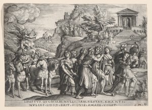 De Triomf van de Liefde, uit De Triomf van Petrarca