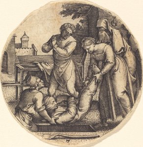 De Doden Begraven door Georg Pencz