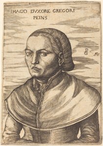 Echtgenote van Georg Pencz door Georg Pencz