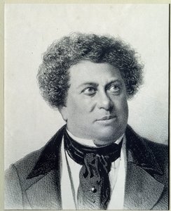 Portret van de auteur Alexandre Dumas (1802-1870)