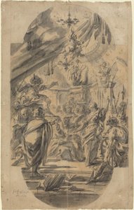 De disputatie van Sint-Catharina van Alexandrië