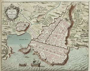 Sicilië door Georg and Hogenberg Franz (1535 90) Braun