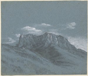 De Rauschberg door Georg von Dillis