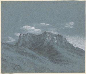 De Rauschberg, ca. 1800 door Georg von Dillis