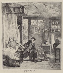 Illustratie voor Jack Sheppard door George (after) Cruikshank
