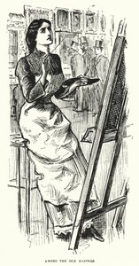 Illustratie voor Trilby door George du Maurier door George (after) Du Maurier