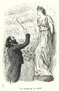 Illustratie voor Trilby door George du Maurier door George (after) Du Maurier