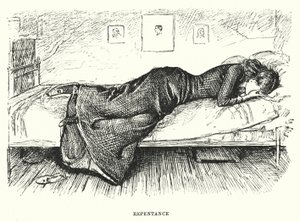 Illustratie voor Trilby door George du Maurier (gravure) door George (after) Du Maurier