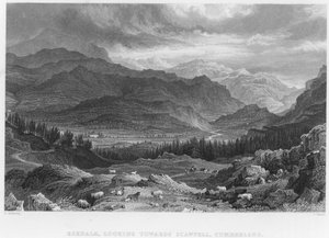 Eskdale, richting Scawfell, Cumberland