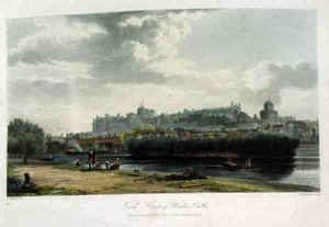 De Noordelijke Voorzijde van Windsor Castle, uit 