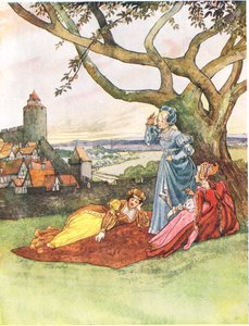Les Trois Princesses, illustratie uit 