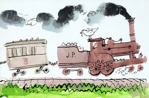 De stoomtrein, deel I, 1952 door George Adamson