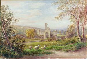 Kirkstall Abbey, Leeds door George Alexander