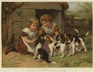 Pups door George Augustus Holmes
