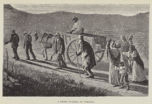 Een zwarte begrafenis in Virginia