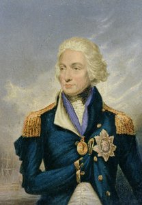 Horatio, Burggraaf Nelson (1758-1805) door George Baxter