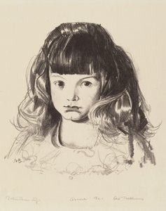Anne 1921 door George Bellows