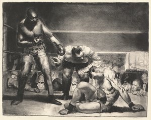 De Witte Hoop door George Bellows